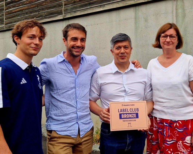 Image de l'actu 'LE TRUYES JUDO CLUB RENOUVELLE SON LABEL BRONZE !'